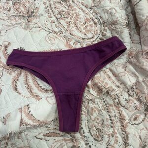 SM Purple Thong Panties
